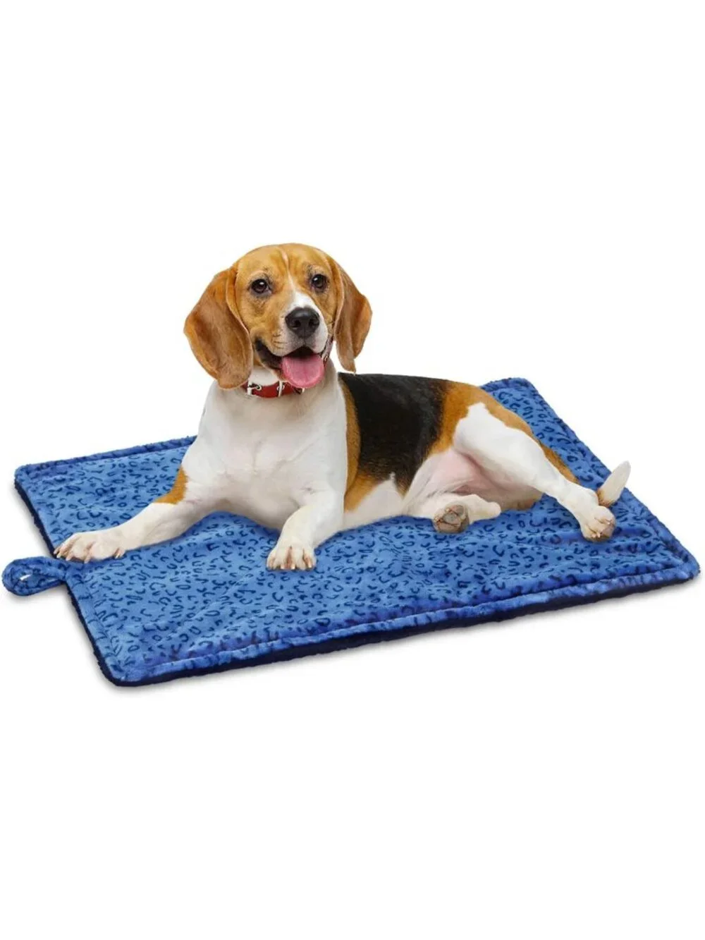 New Self-Warming Pet Bed Mat Super Soft Bed for Small Dogs & Cats - Blue